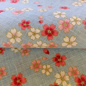 Japanese sakura fabric headband for women and girls cherry blossom flowers hairband for woman cotton dobby image 8