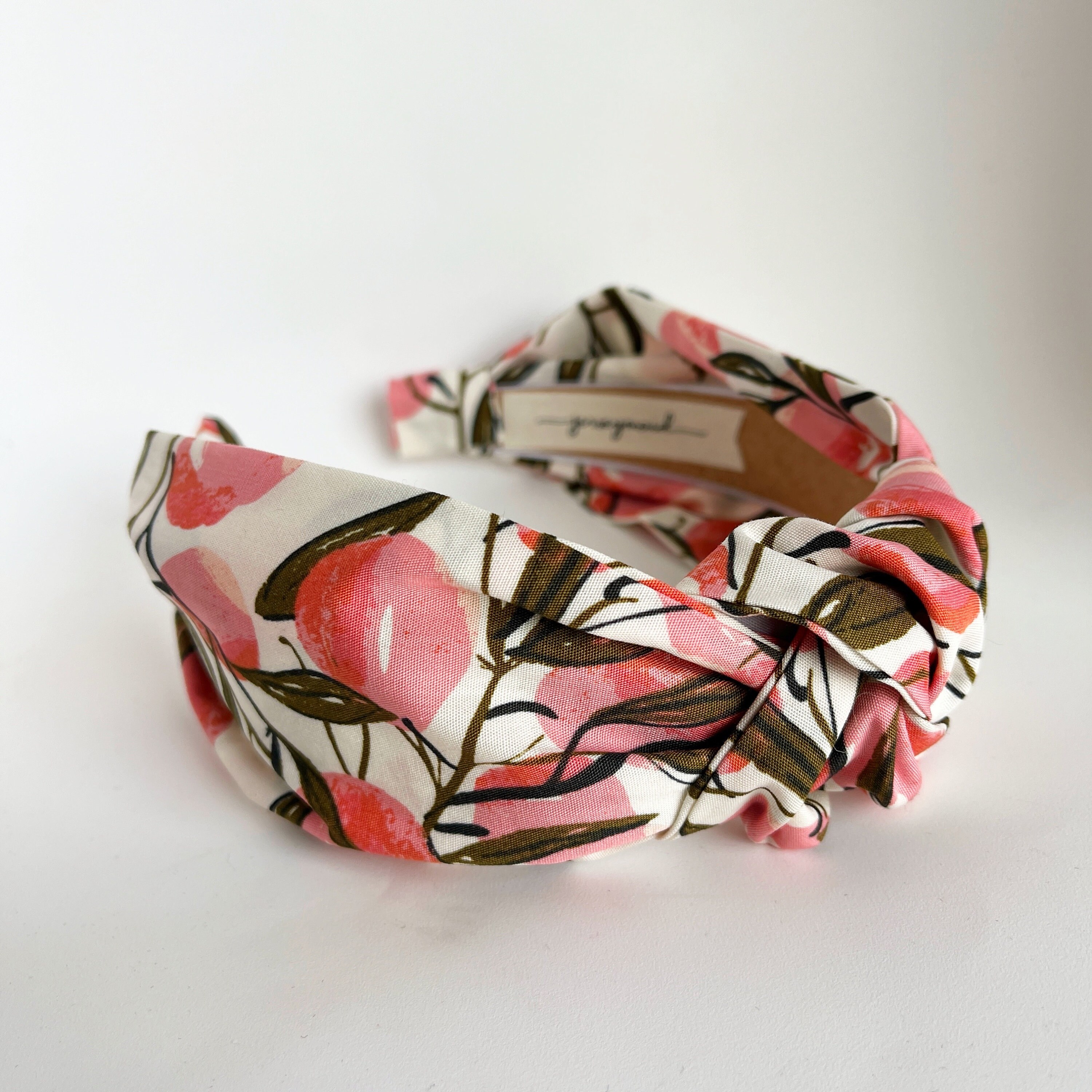 4486 Summer Headband - White Pink Floral Beaded Flower Palm Leaf Top Knot Amazon.com : NVENF Flower Headbands for Women Spring Summer  main image 2