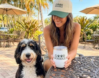 Bernedoodle Tumbler, Doodle Mom Travel Cup, Insulated Dog Mom Tumbler, Bernedoodle Mom Gift for Her