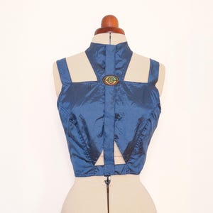 Vintage jaren 90 Arena Athena England jas, cybergoth punk club rave tech y2k cyberpunk