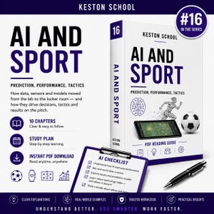 AI Sport Analytics Guide | Performance, Prediction, Tactics (Digital PDF)
