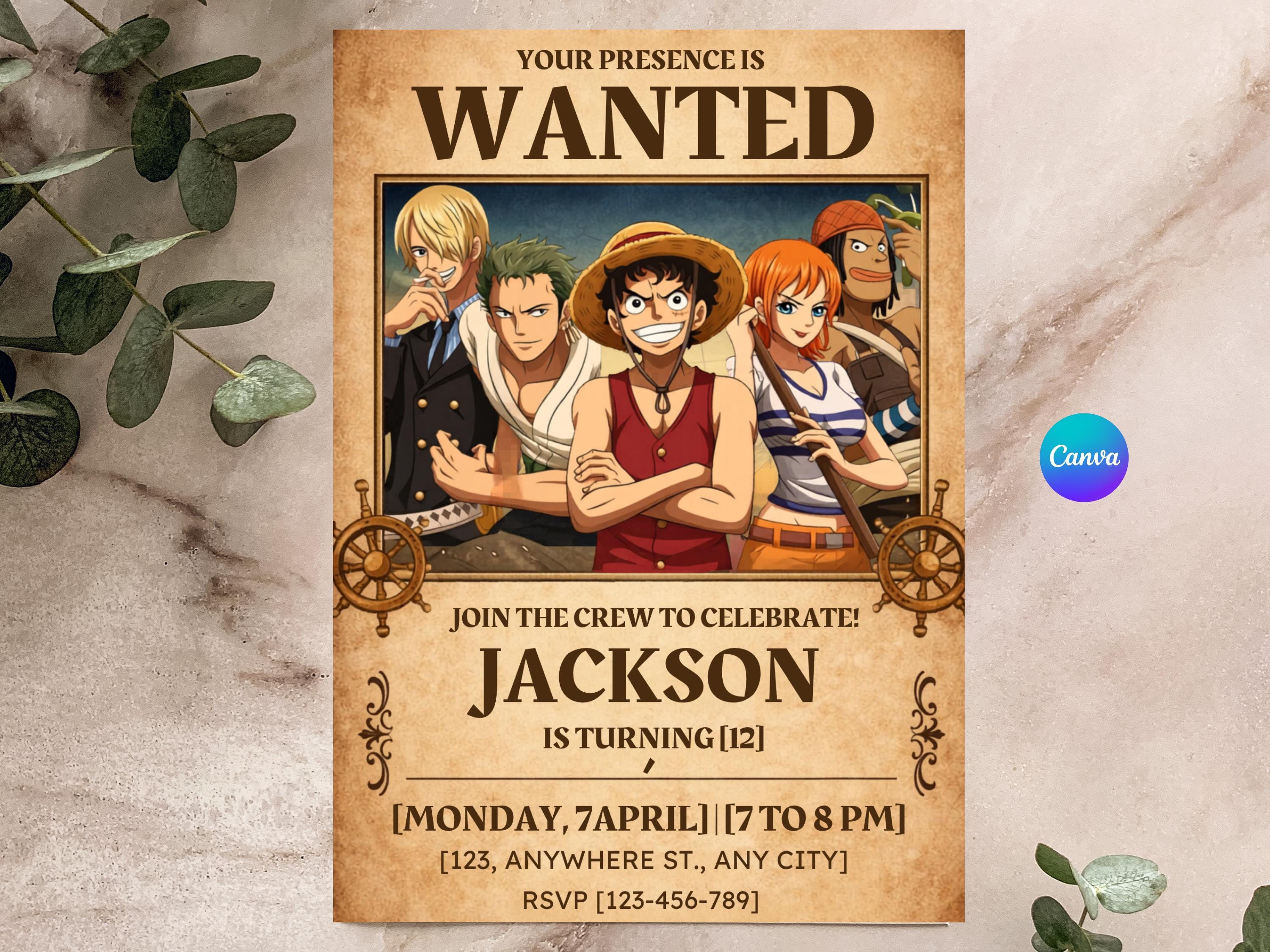 Wanted poster one piece - Etsy 日本