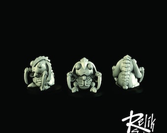 Space Rabbit Model Pose A 28mm 32mm - Unpainted Resin Figure