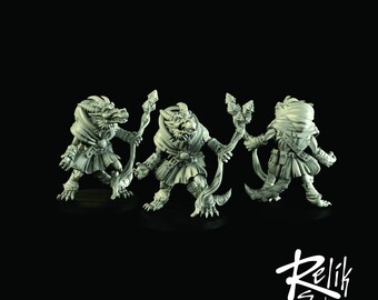 Kobold Model Pose A 28mm 32mm - Unpainted Resin Figure