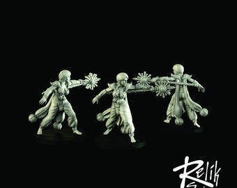 Desert Sorceress Model Pose C 28mm 32mm - Unpainted Resin Figure