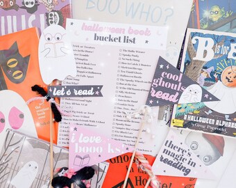 Halloween Printables, Halloween Book List, Halloween Books, Let&#39;s Read, Ghost Printable, Ghost Graphic, Halloween Party, Happy Halloween