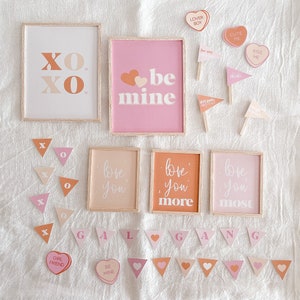DIGITAL Valentine Dollhouse printable set