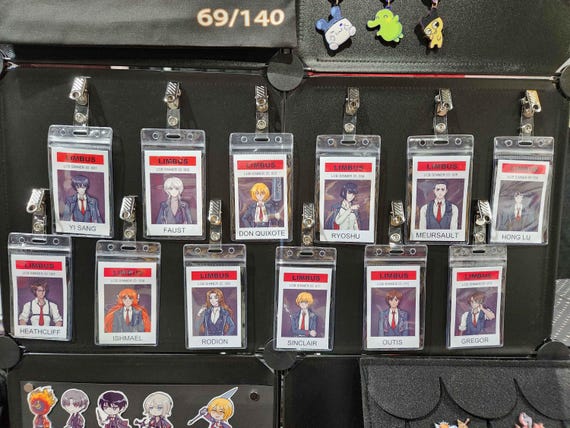 Limbus Company Sinner ID Badges - Etsy 日本
