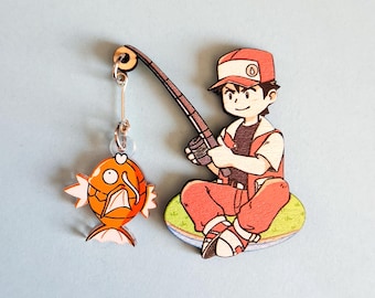 Fishing for Magic Carp 2" Pin