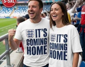 England Football T-Shirt | Three Lions Crest, World Cup 2026 Fan Tee