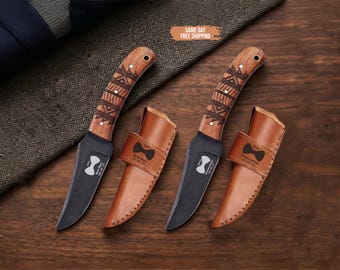 Kniv i rostfritt stål, presenter till marskalkar, personlig present, bröllopspresent till marskalkar, graverad kniv, present till best man, present till brudens far