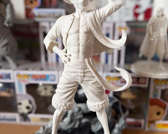 Figura impresa de Monkey D. Luffy - Estatua del anime One Piece