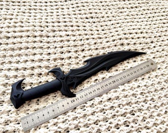 Réplica del cuchillo Reaver – Accesorio de cosplay de Valorant, impreso en 3D, decoración para sala de juegos, skin de cuchillo Plunder, regalo para gamers, merchandising