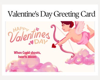 Pacchetto di biglietti d'auguri e buoni regalo per San Valentino (download digitale)