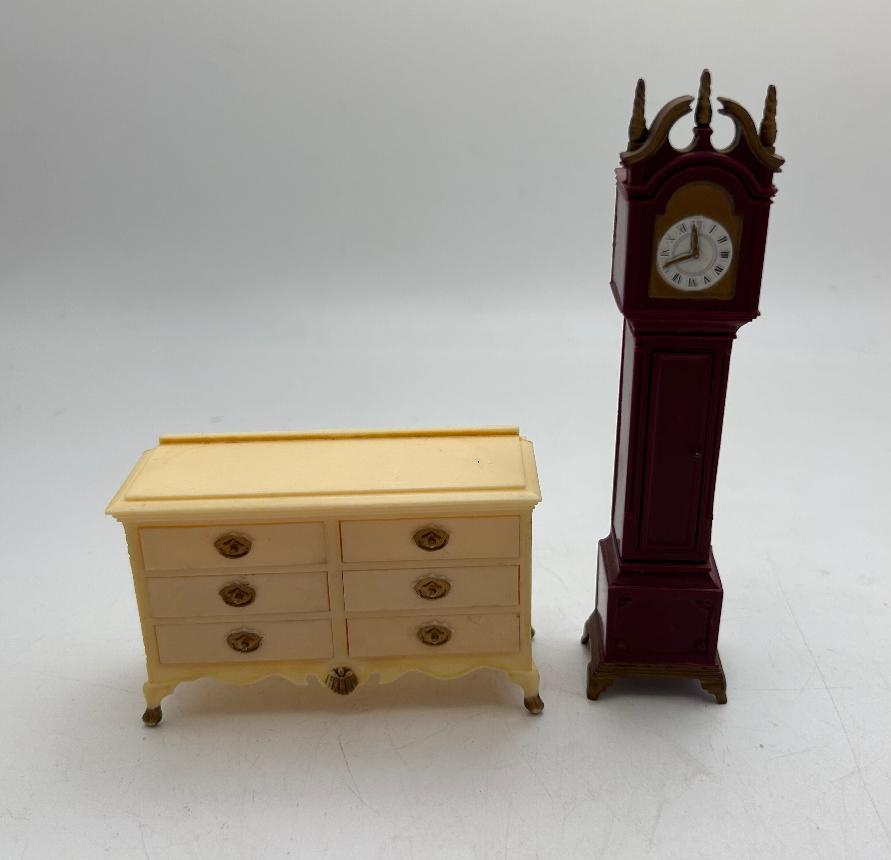 Vintage Marx Little Hostess Dollhouse Furniture Sideboard, Grandfather Clock, Lowboy, Table, Dresser, 1960s, 1:16 3/4 Scale, Some Boxes - Etsy Vintage Marx Little Hostess Dollhouse Furniture Sideboard, Grandfather Clock, Lowboy, Table, Dresser, 1960s, 1:16 3/4 Scale, Some Boxes - Etsy