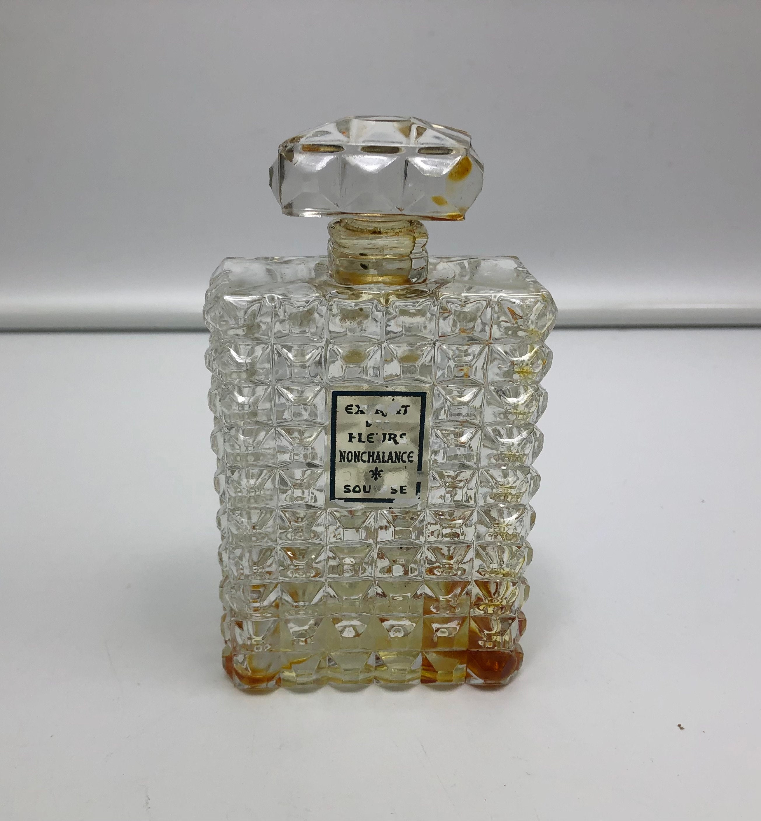 Chanel Glass Stopper Perfume Bottle Collection FREE SHIPPING