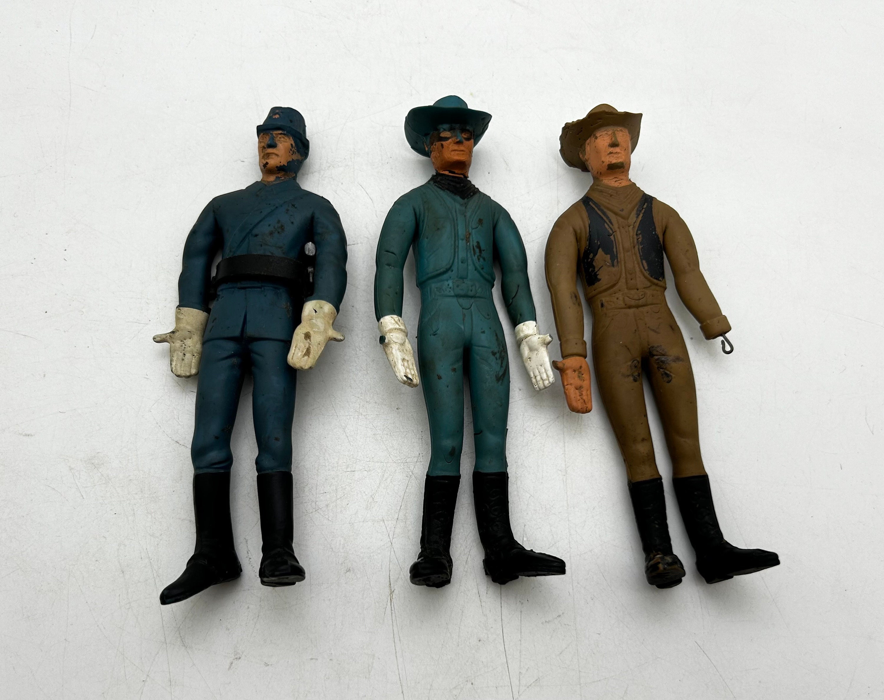 Cowboy action figures on sale