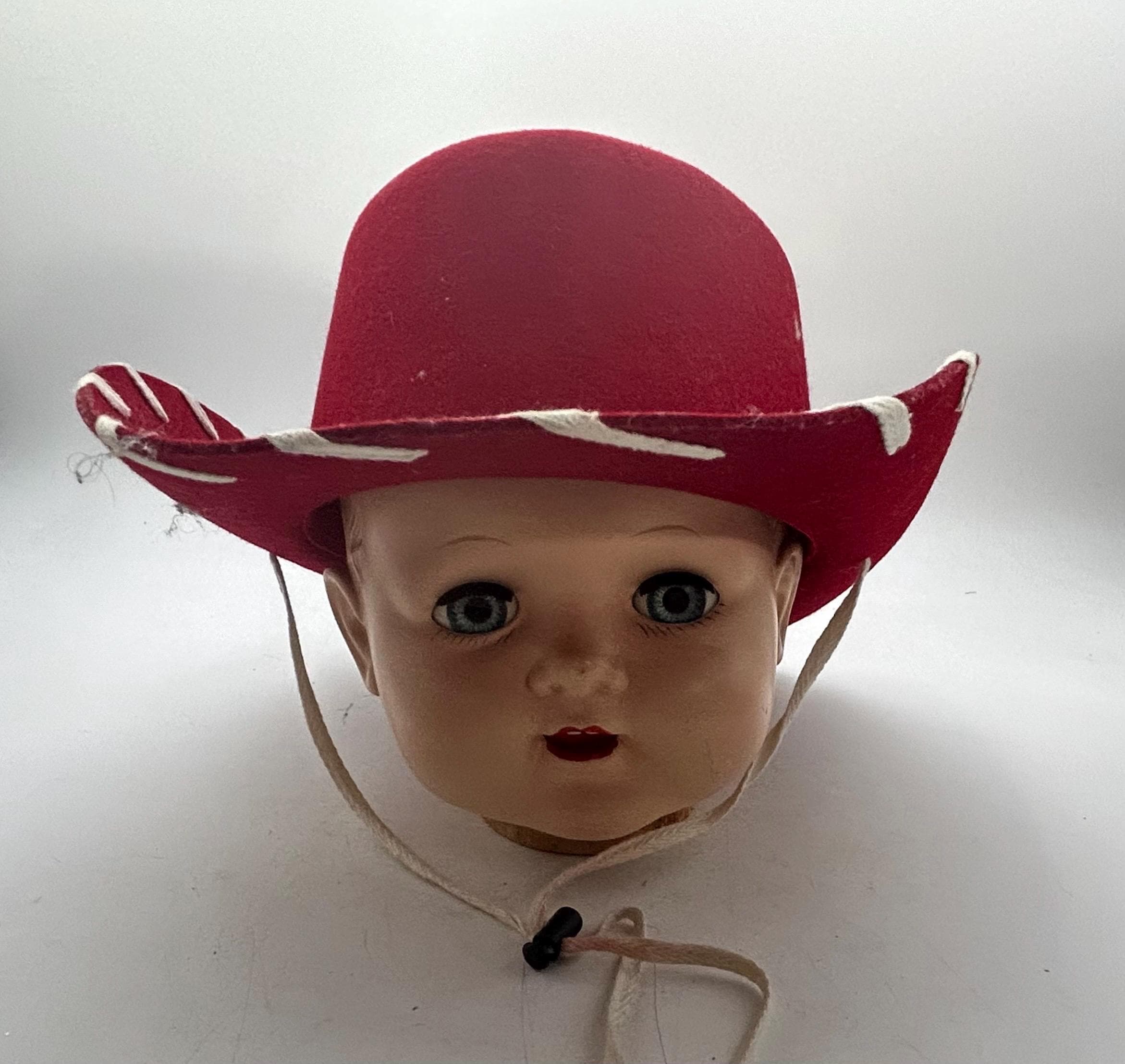 Red cowboy hat kids sale