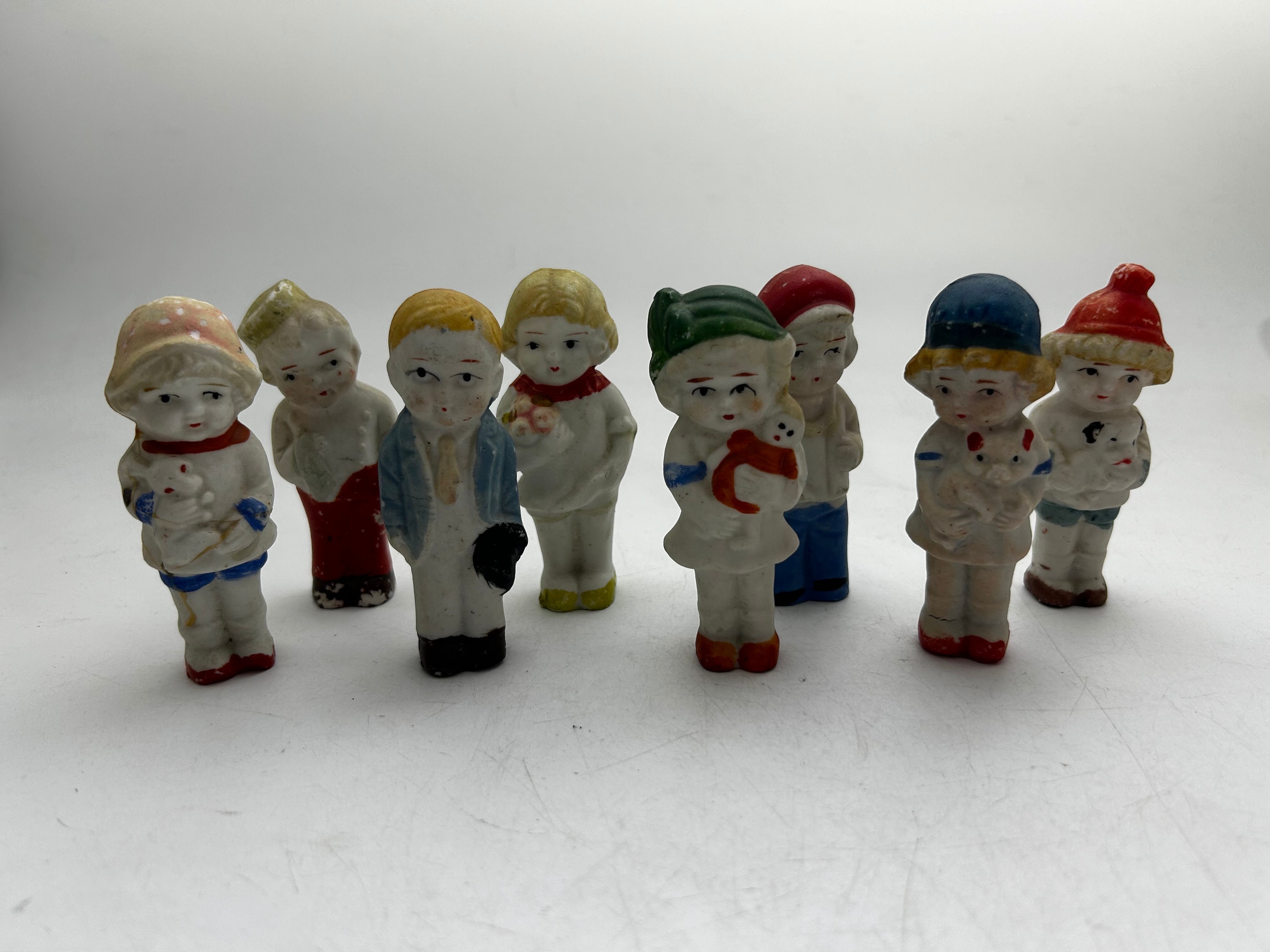 安価 ワタナベ Frozen Dolls: Bisque Vintage Charlotte Inch 3 Style, Penny / アンティーク雑貨