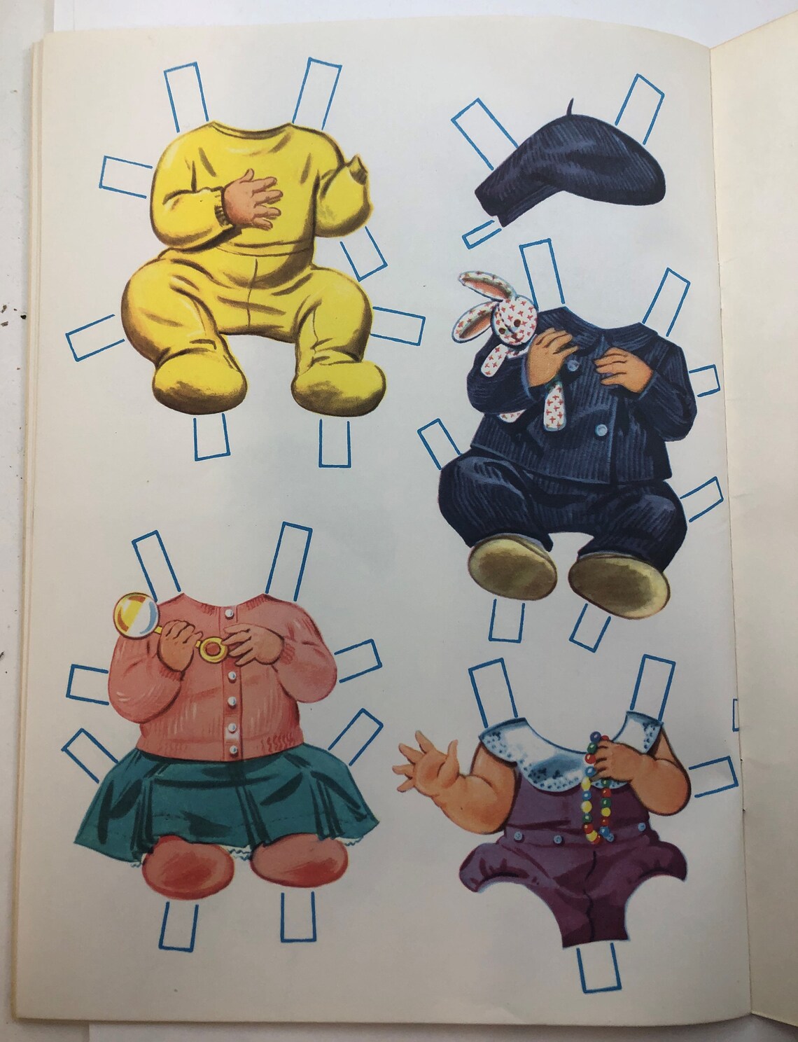 Vintage Baby Paper Dolls 3 Babies 1965 James & Jonathan Etsy Ireland