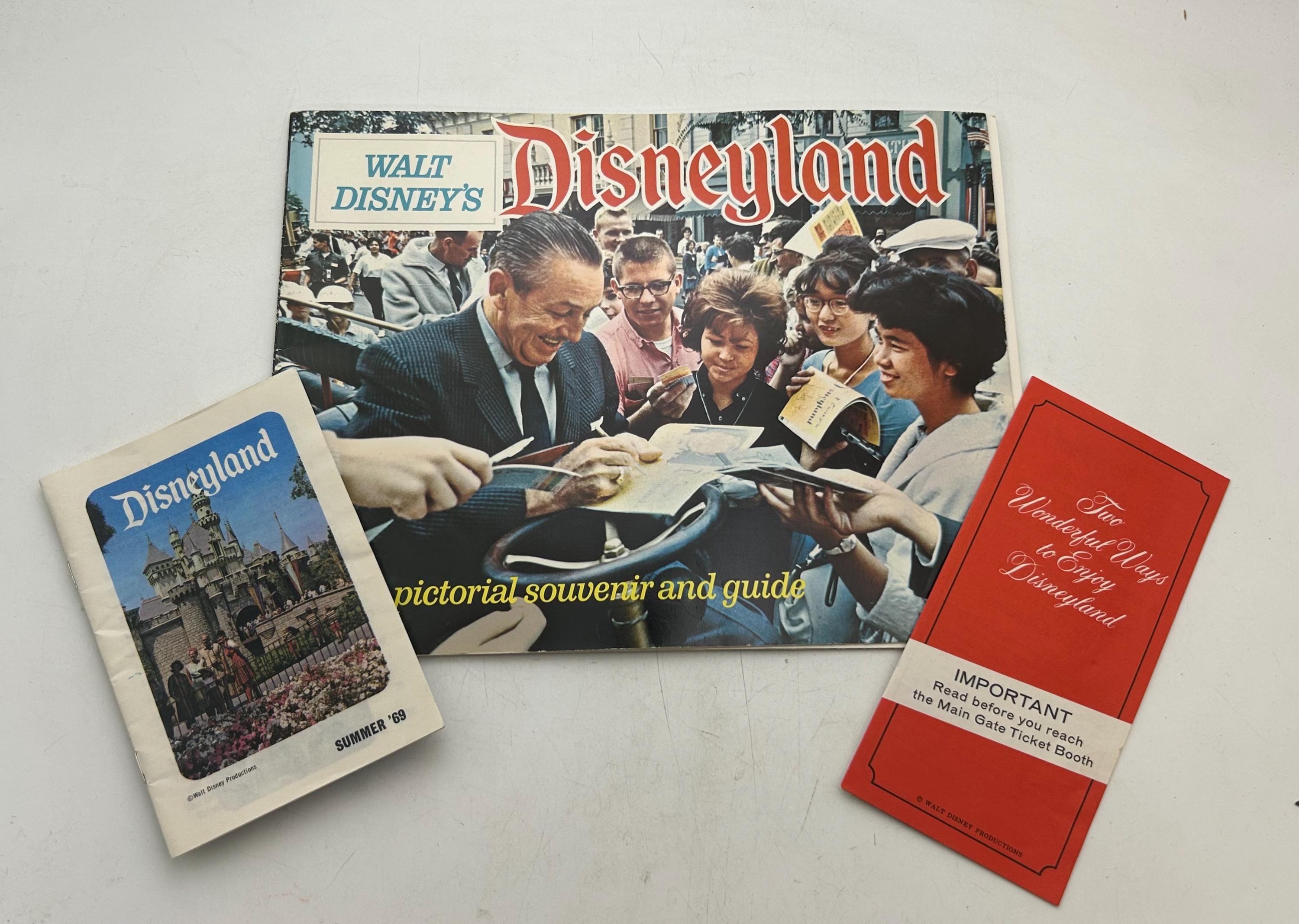 Vintage Disneyland Brochures: 1968 Souvenir and Guide, 1969