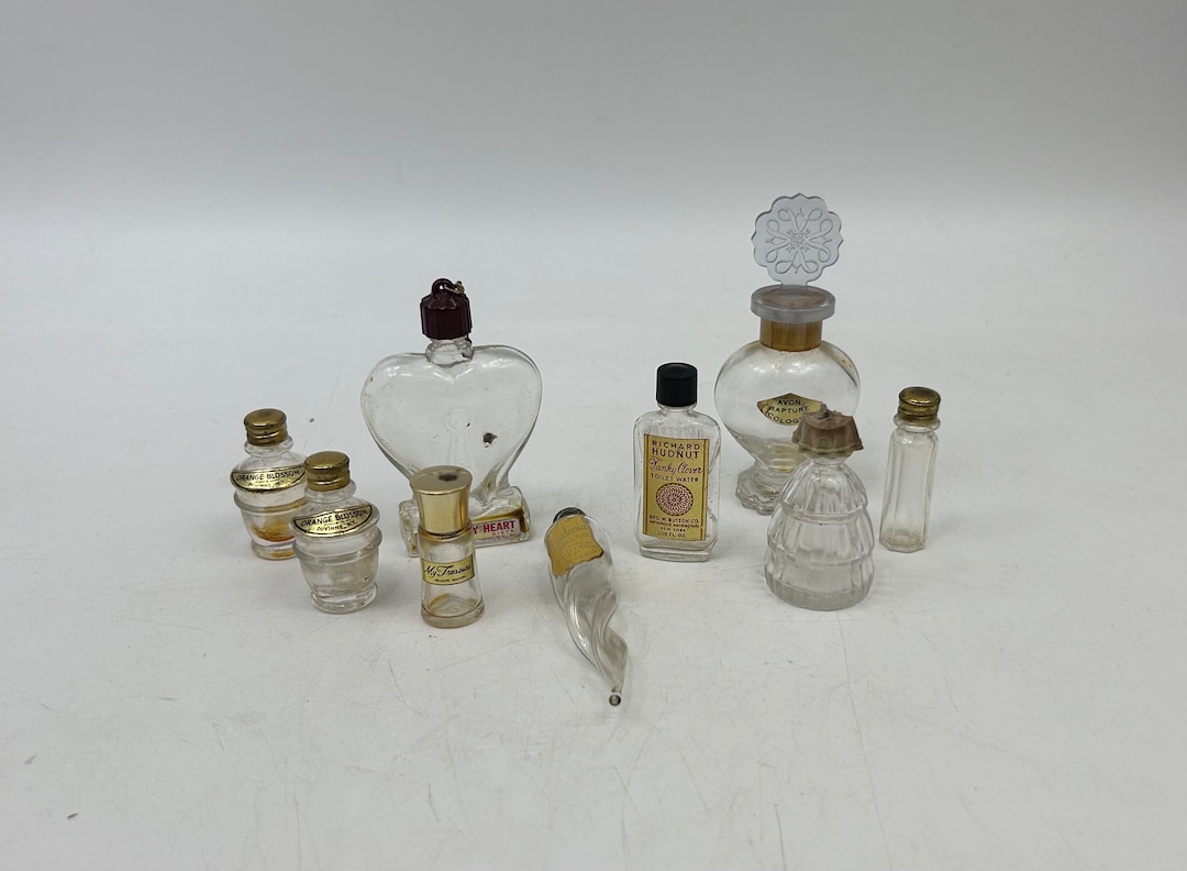 Small Vintage Perfume Cologne Bottles- 1930s-1960s, Richard