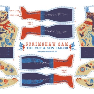 Any 4 Tea Towel / Dish Towel / Cloth Kit Designs for the price of 3 designs by Sarah Young image 3