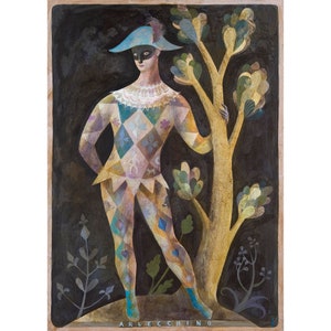 Arlecchino/Arlequin - Impression Commedia dell&#39;arte