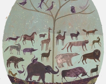 Creation - Print of an illustration by Sarah Young