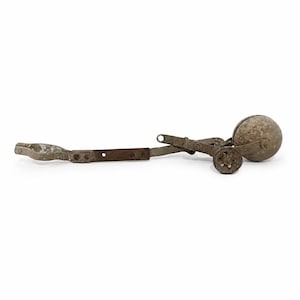 Working Antique Bicycle Pull Bell | Original Vintage Bike Bell | Historic Bicycle Part | Cycling Collectible