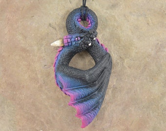 Infinity Dragon Necklace - Galaxy Dragon - PRE-ORDER