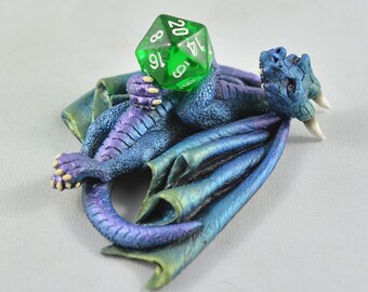 Dice Dragon - Aurora Borealis Colours - Dice Holder - IN STOCK