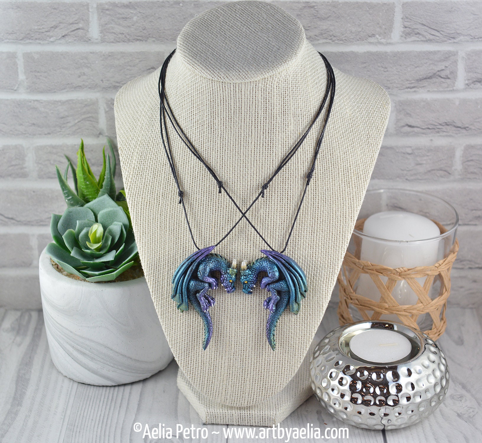Dragon bff necklace sale