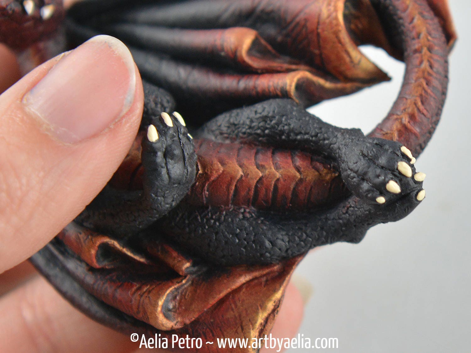 Burning Ember Dice Dragon Custom Made PREORDER Etsy
