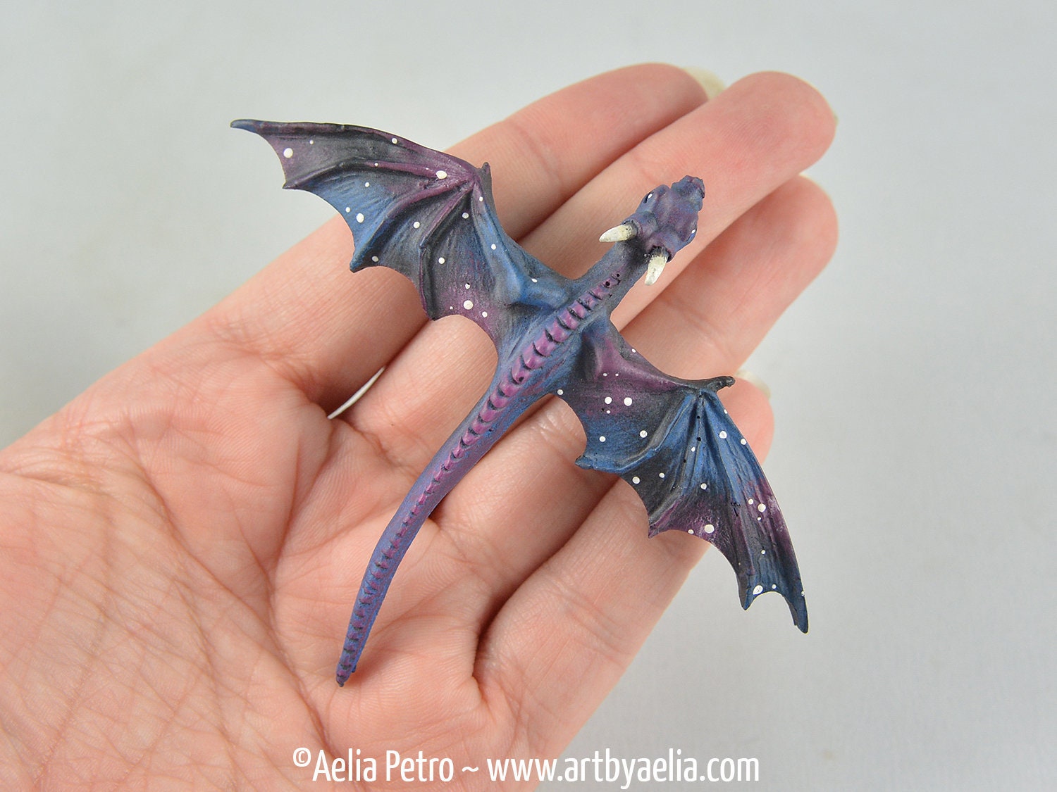 Clip De Cheveux Dragon Realiste Dragon Galaxy Pre Order Etsy