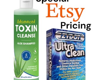 Advanced Toxin Cleanse Shampoo + Zydot Ultra Clean – Macujo Method Bundle (8oz)