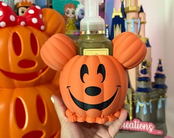 Muis pompoen zeepdispenser