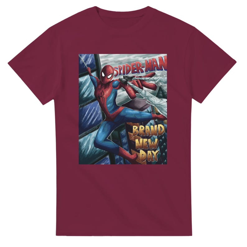 Camiseta con diseño de fan art de Spider-Man: Un Nuevo Día imagen 1