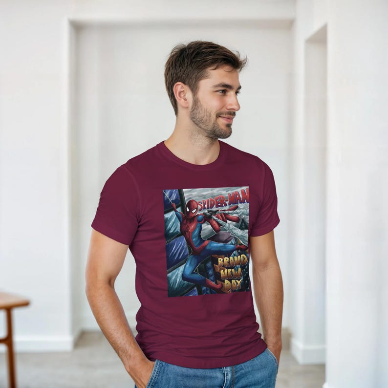 Camiseta con diseño de fan art de Spider-Man: Un Nuevo Día imagen 4