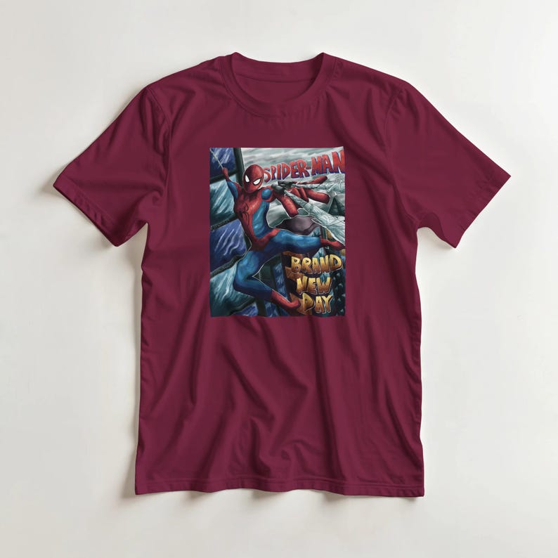 Camiseta con diseño de fan art de Spider-Man: Un Nuevo Día imagen 5