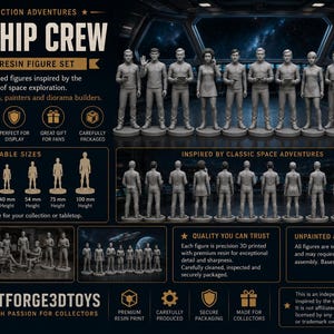 Starship Crew – Premium Resin Figure Set