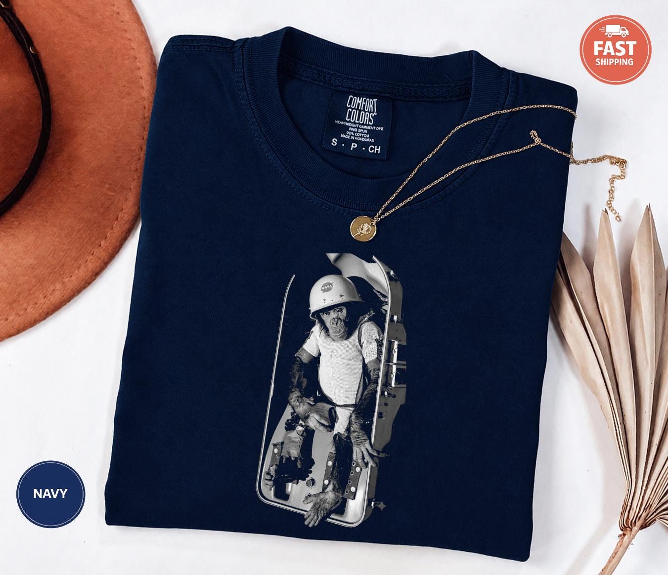 Space Chimp T Shirt - Etsy