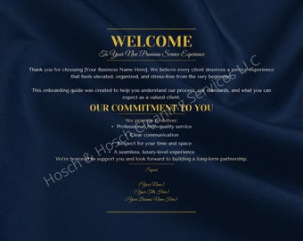 Boss Woman Client Onboarding Kit, CEO Process Guide (Non-Editable PDF)