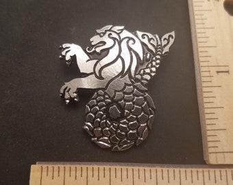 Single Pewter Animal Sea Lion