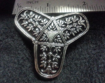 Medium Size Viking Trefoil Brooch