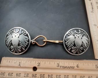 L&T Large Celtic Clasp Key Chain 218g 生前 