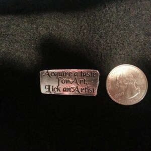 Signs Of The Thymes A Pewter Button With Funny Sayings