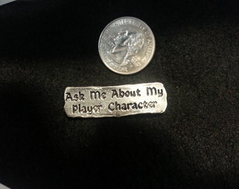 Signs Of The Thymes A Pewter Button With Funny Sayings