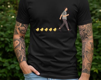 Camiseta "Imán de chicas" - No necesita explicación - Camiseta con ilustración minimalista