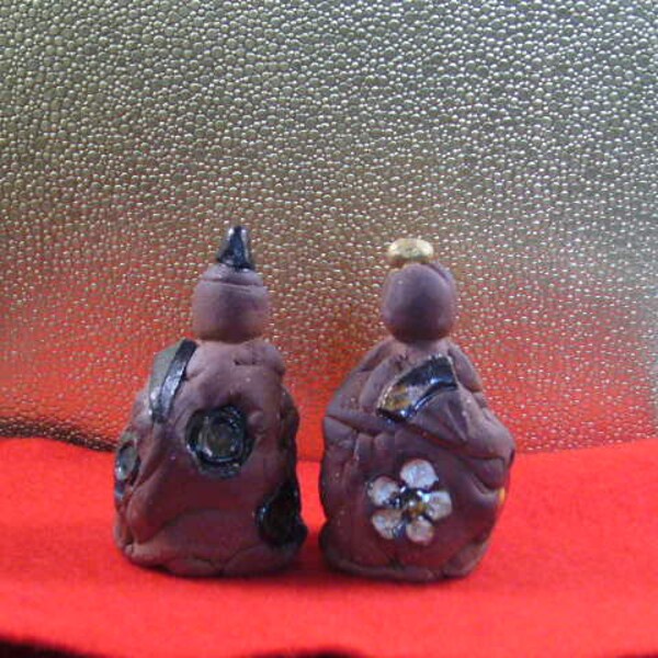 Ceramic Ohina-sama (Hina Matsuri) Dolls